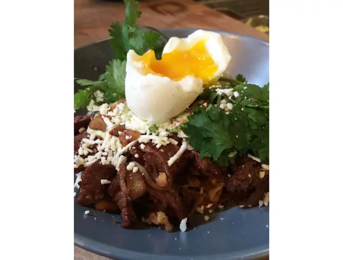 Grilled Buffalo Rice Bowl at  Benjy's 