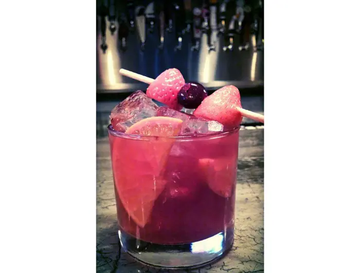 Sangria at Wooster's Garden 