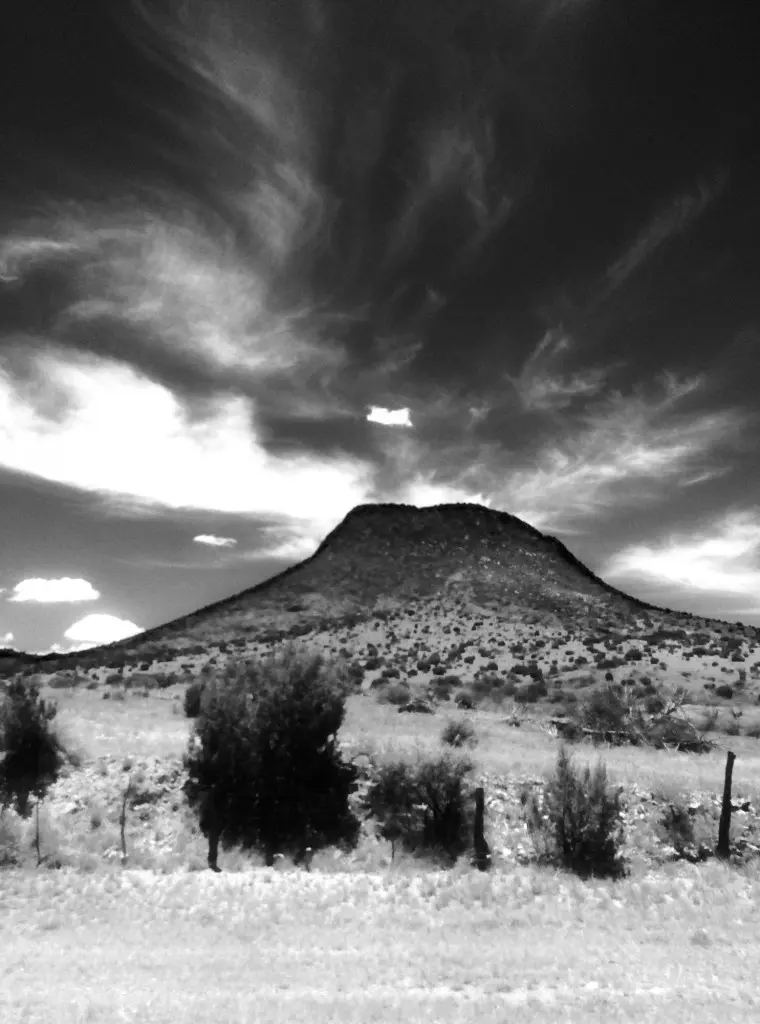 I captured this amazing cloud formation and sky somewhere between Alpine and Marfa.