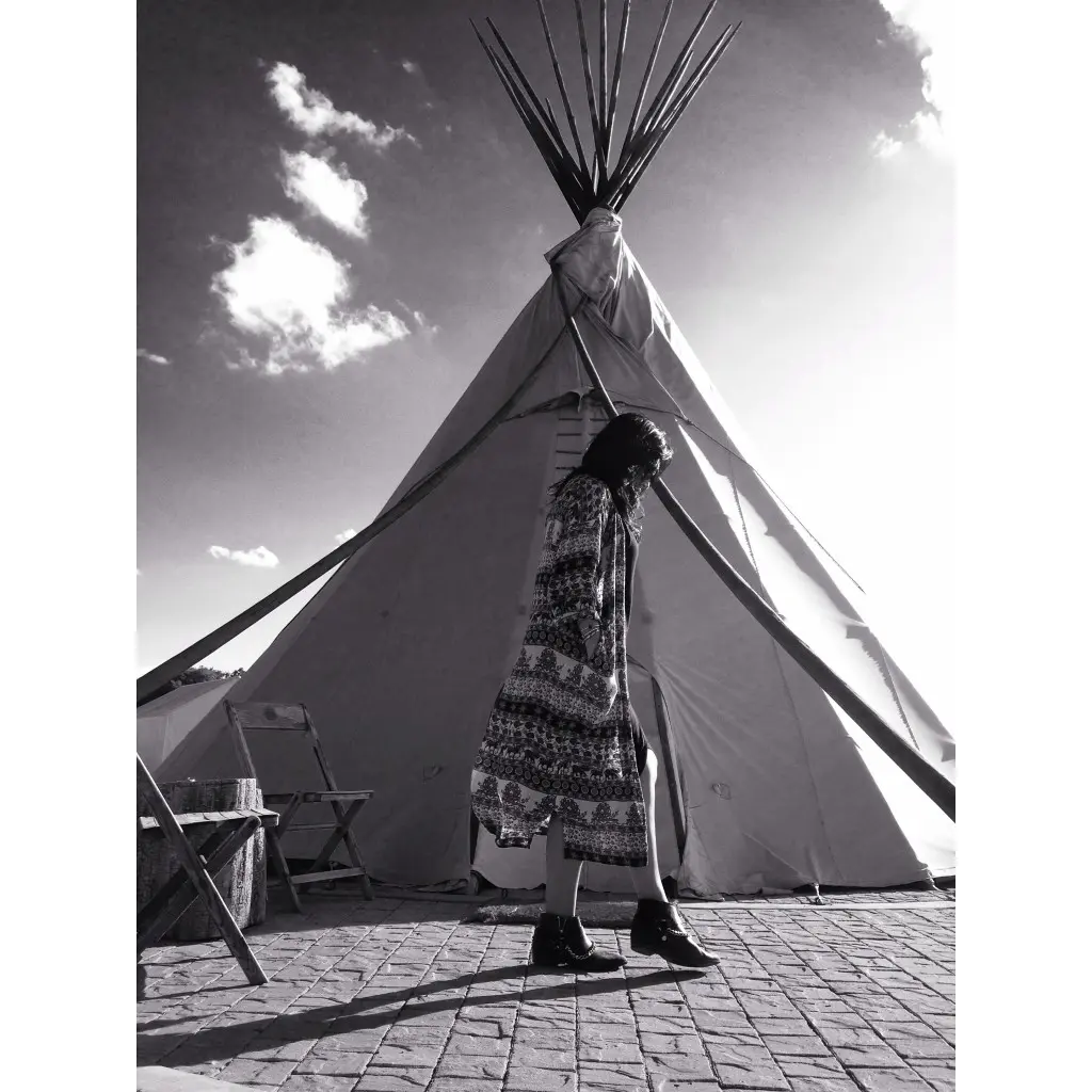Teepees at El Cosmico
