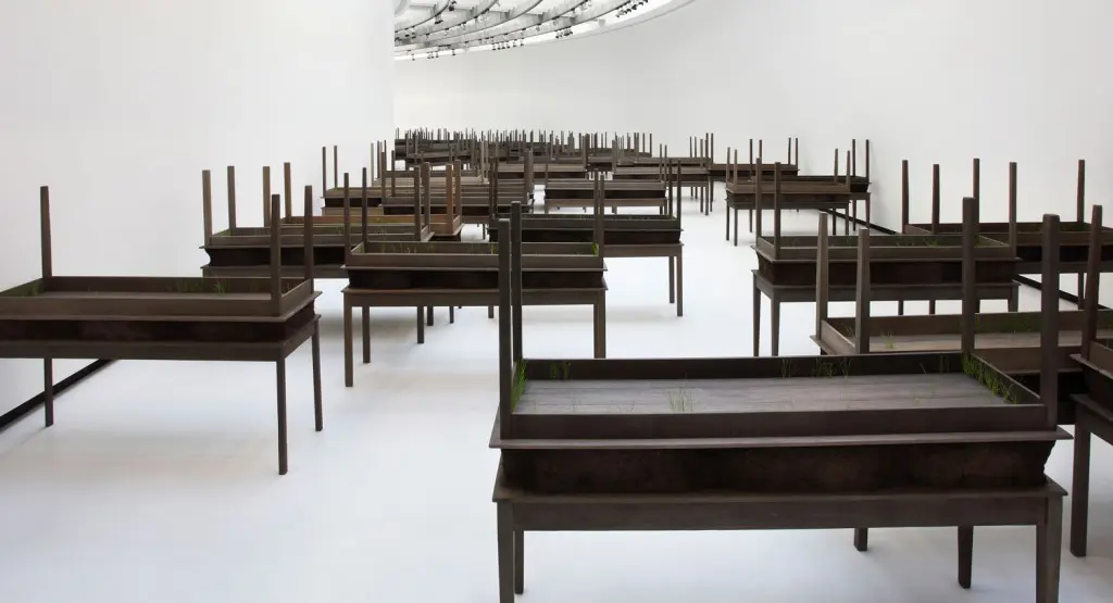 Doris Salcedo's "Plegaria Muda," 2008–2010