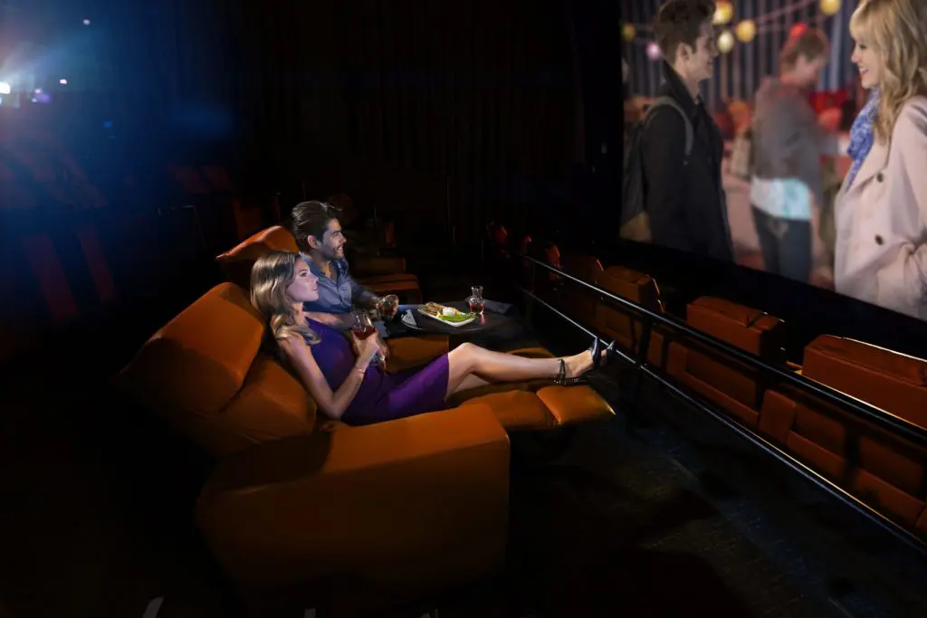 Houston's new luxury movie theater – iPic Theater at River Oaks District – raises plush seating to a new level. (Photo courtesy iPic Theaters)