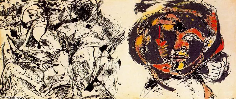 Jackson Pollock's "Portrait and a Dream," 1953
