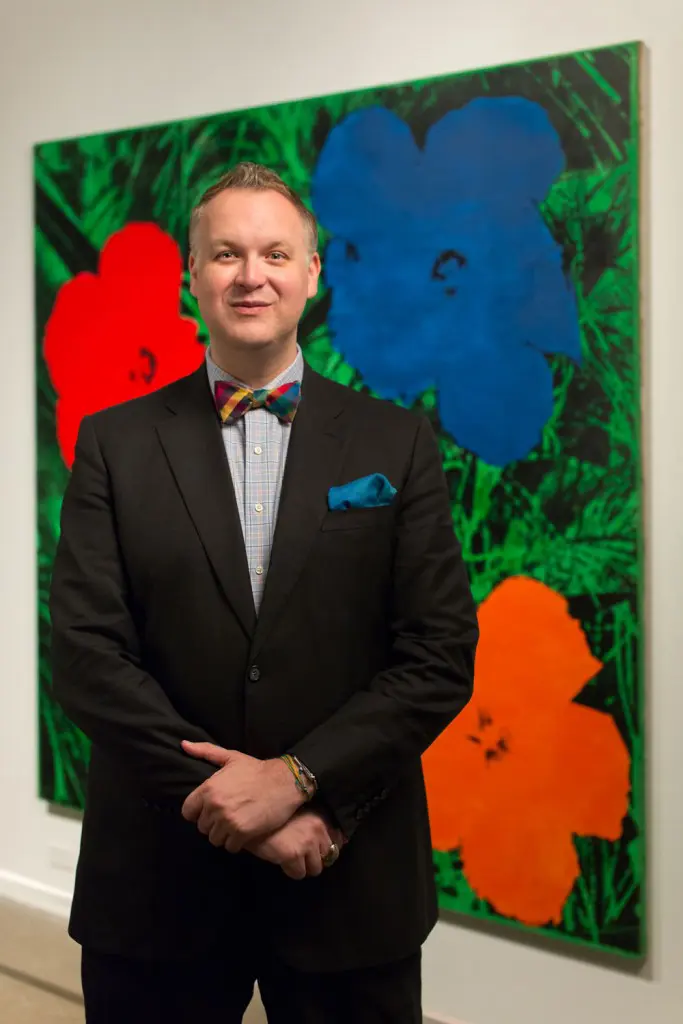 Warhol director Eric Shiner travels to Houston to chat with Michael Chow, one of the star attractions of fall's Texas Contemporary Art Fair. (Photo Abby Warhol)