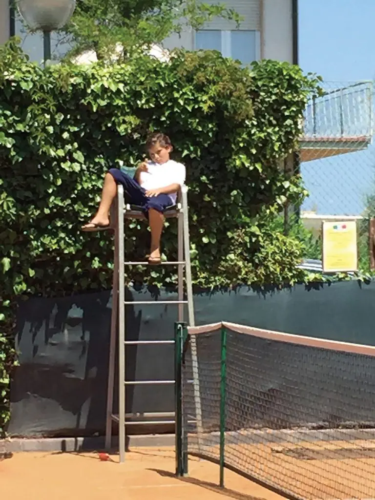 Vivian and Alberto Lombardi's son Luca