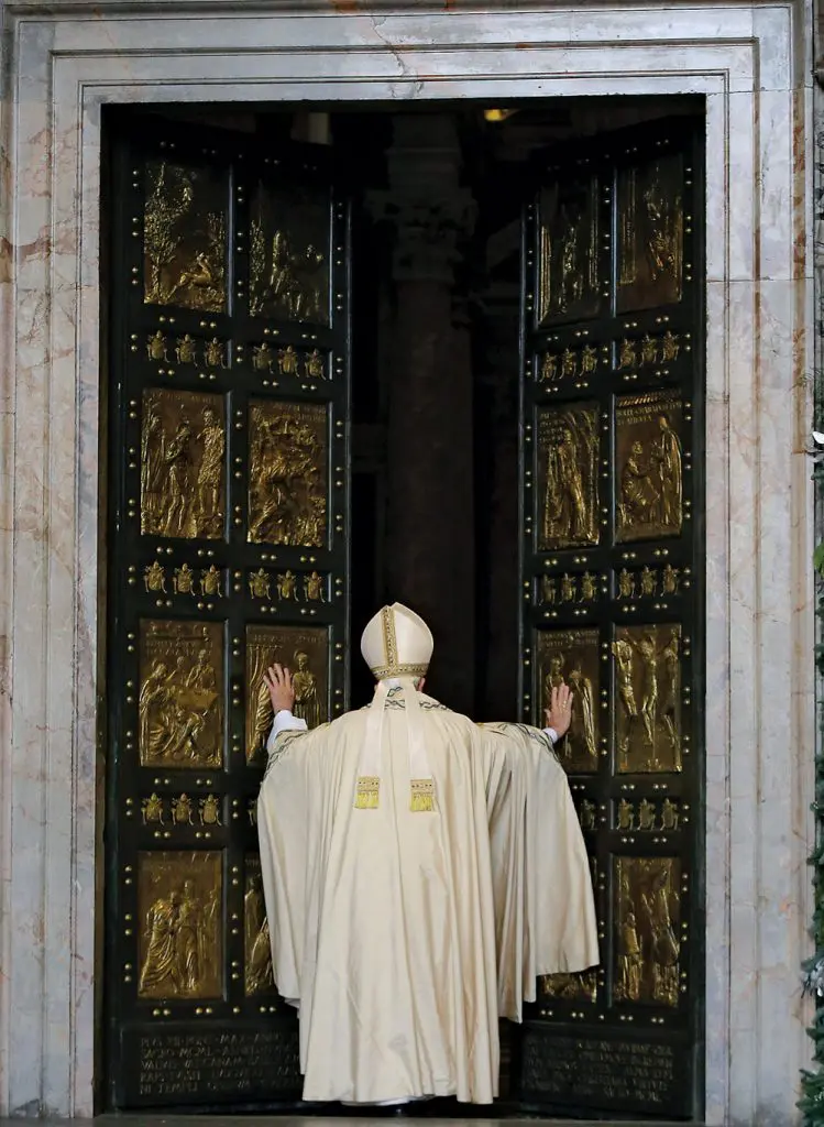 St. Peter's main door in Rome