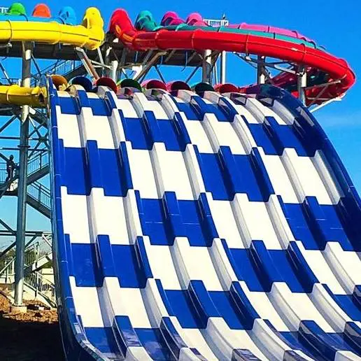 Typhoon Texas isn't a giant park, but every water ride it has is brand new.