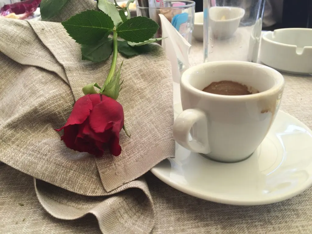 Espresso al fresco