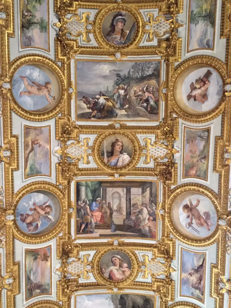 Ceiling fresco at San Martino.