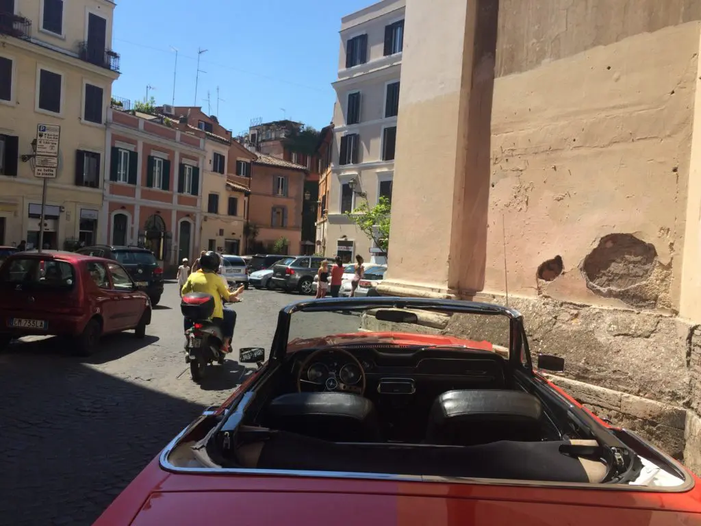 American wheels and Roman sights. 