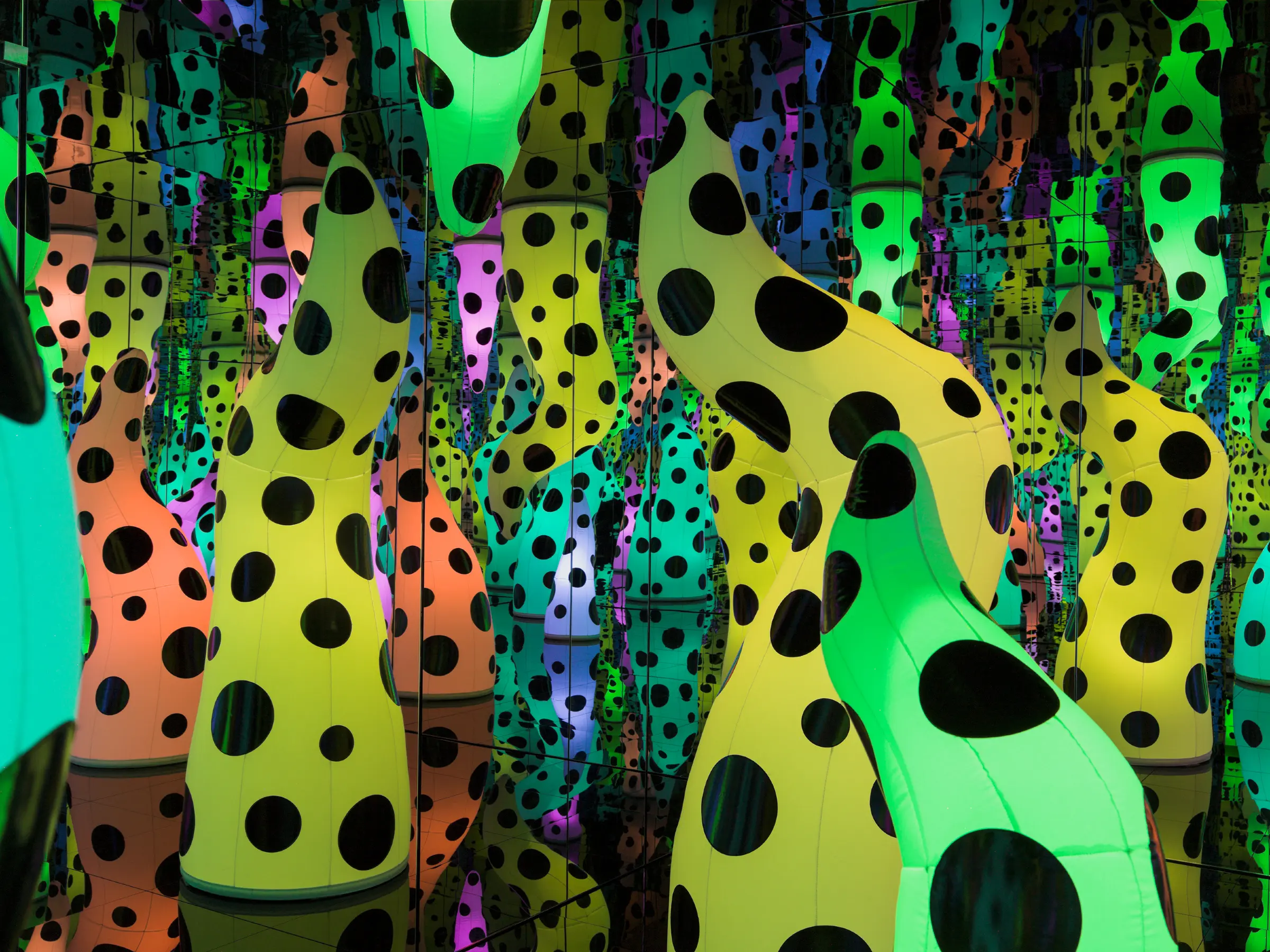 Yayoi Kusama, Love Is Calling, 2013, at MFAH