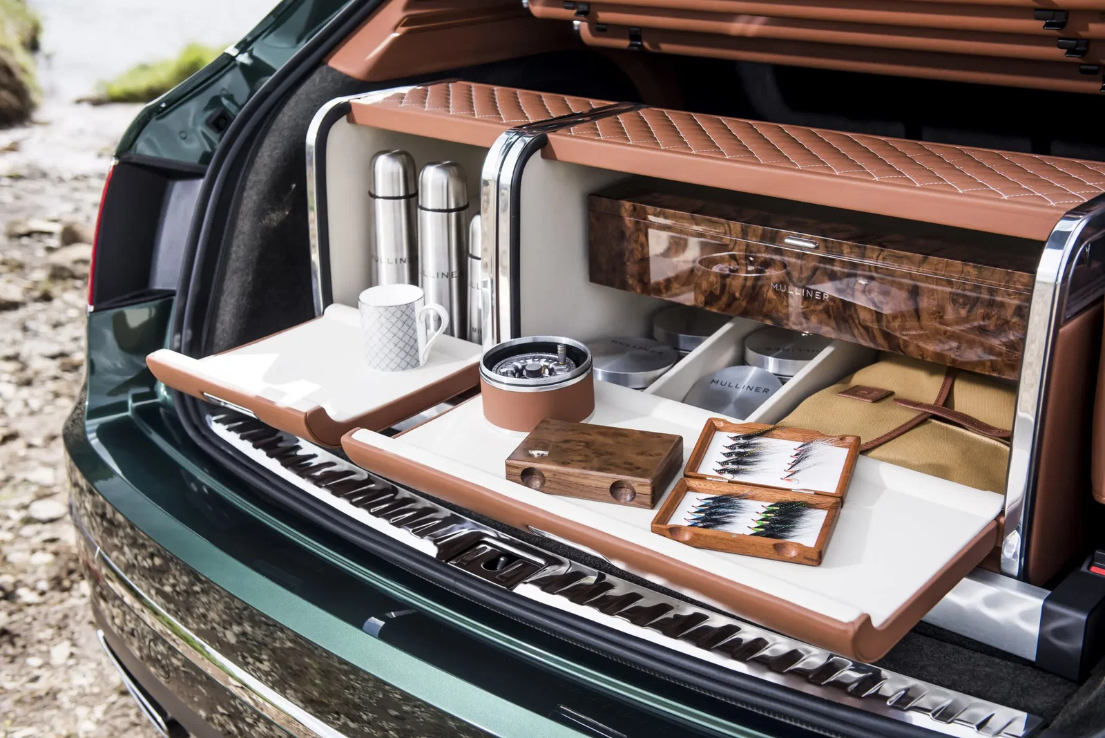 Your entire fishing trip is stored here.