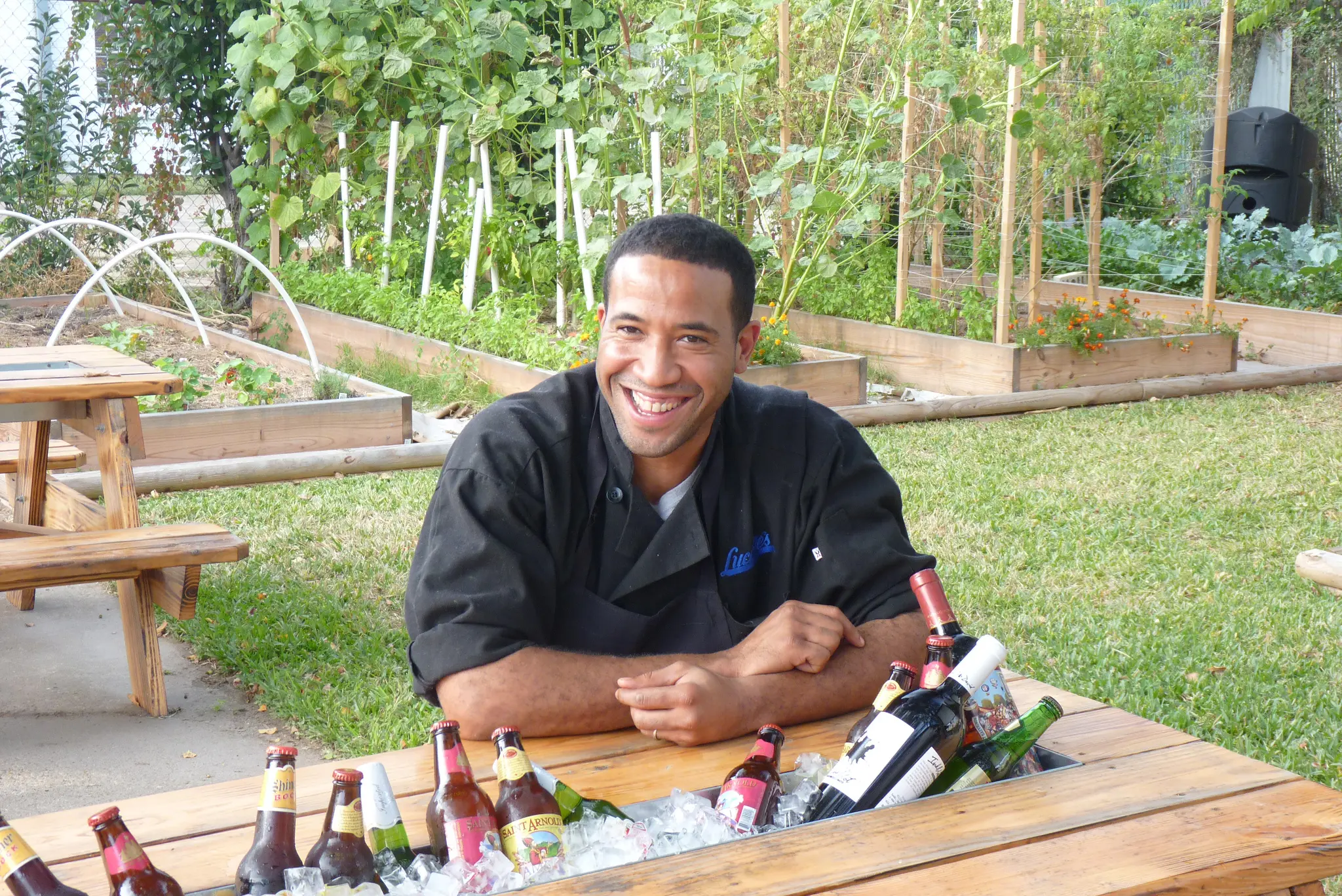 Chef Chris Williams, who heads the kitchen at Lucille's, cooks from his family's heart. Photo courtesy The Epicurean Publicist