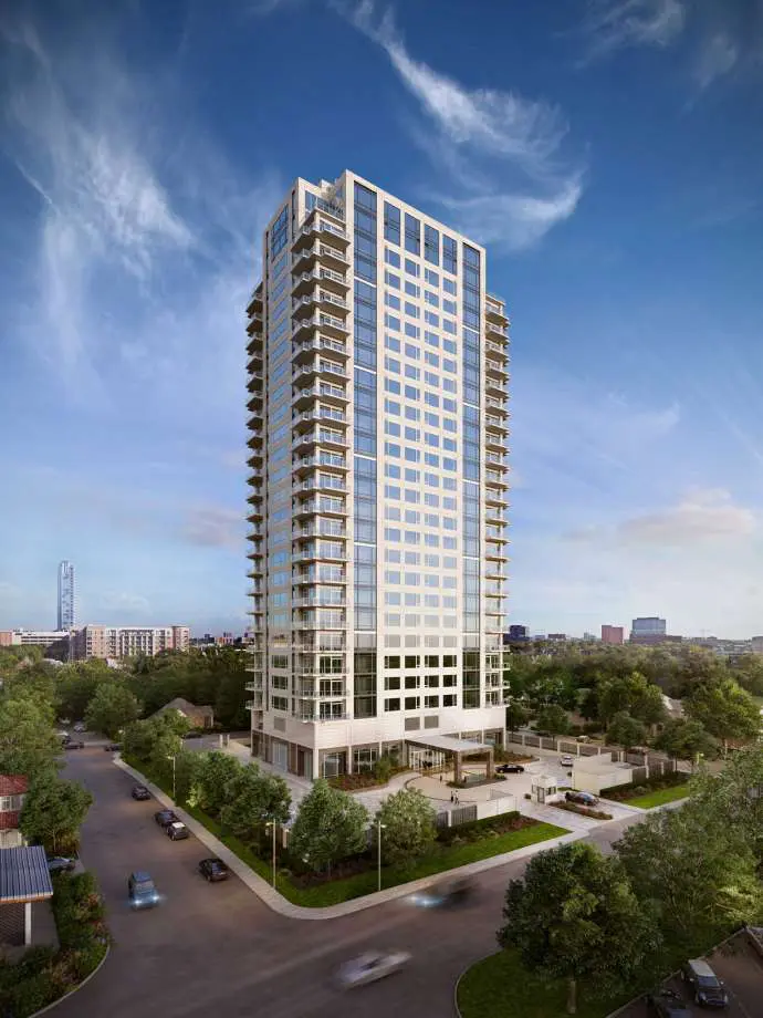 A new 26-story high-rise, dubbed Villa Borghese, will rise in River Oaks.