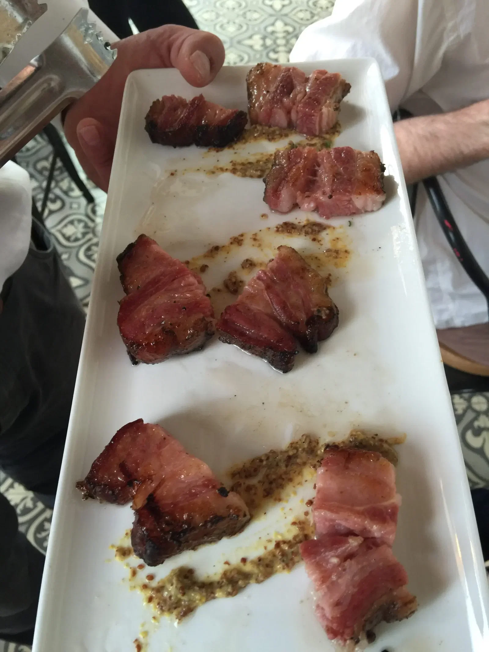 Lamb bacon