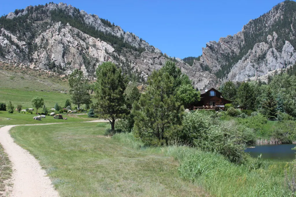Neltje's cabin, north of Wyoming's Crazy Woman Creek, gives name to her memoir (Photo by Catherine D. Anspon)