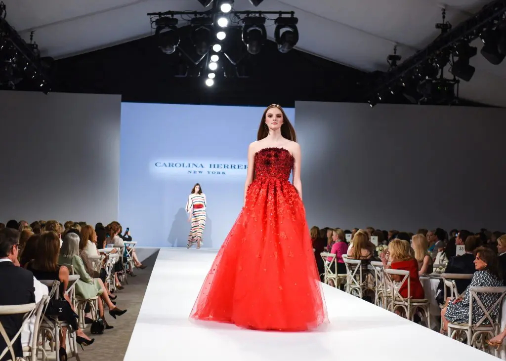 The fashion show featured 78 looks.