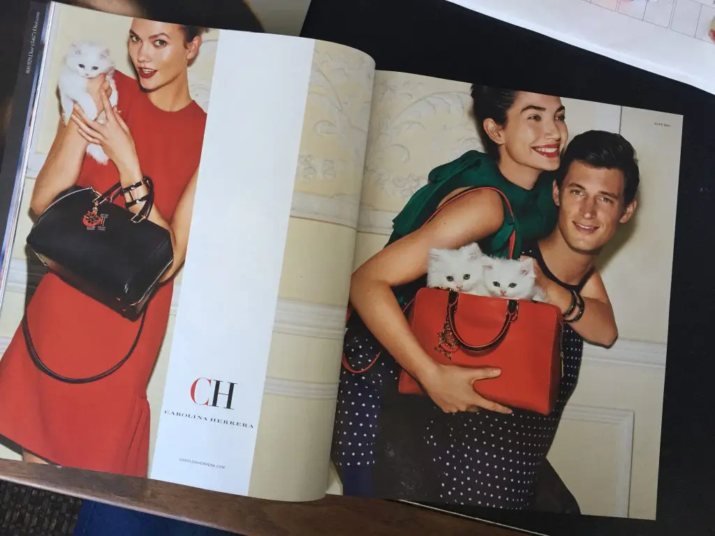 Carolina Herrera Fall 2016 ad campaign