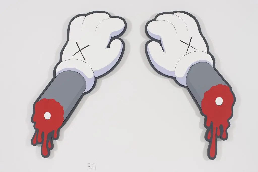 KAWS' "New Morning," 2012, acrylic on canvas over panel