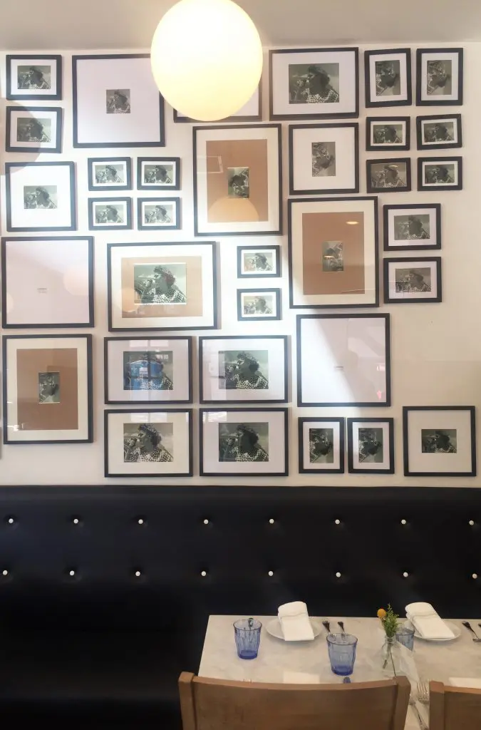 A photo wall will soon showcase friends, family, and all things Eloise Nichols. 