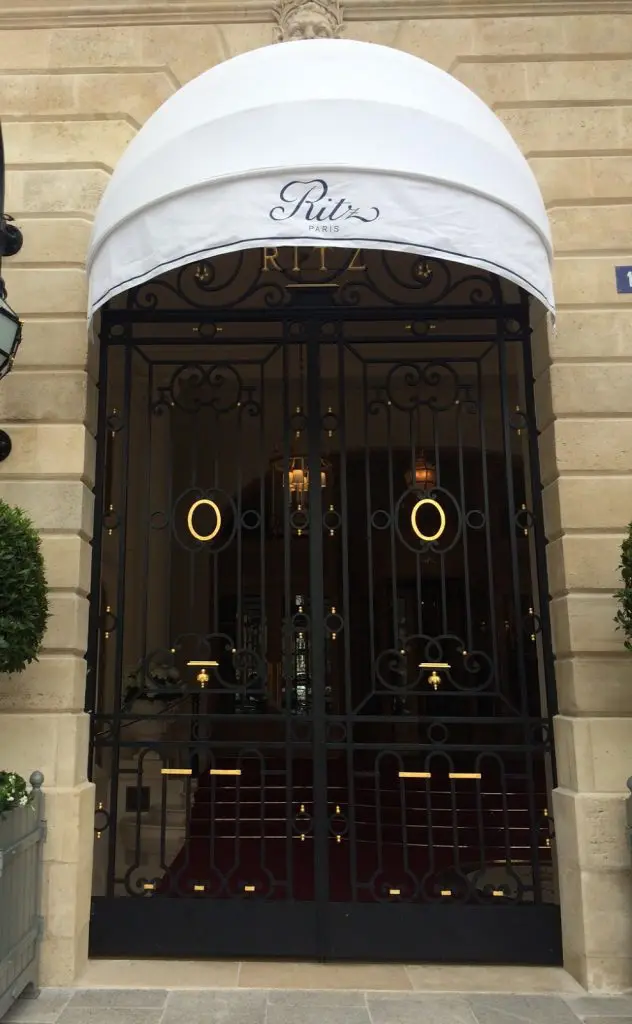 Bolke said he's most excited to see the new Ritz in Paris.