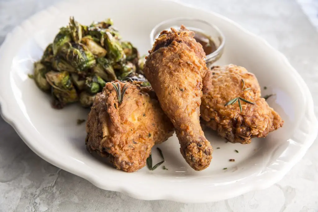 Fried chicken graces Relish's new dinner menu. 