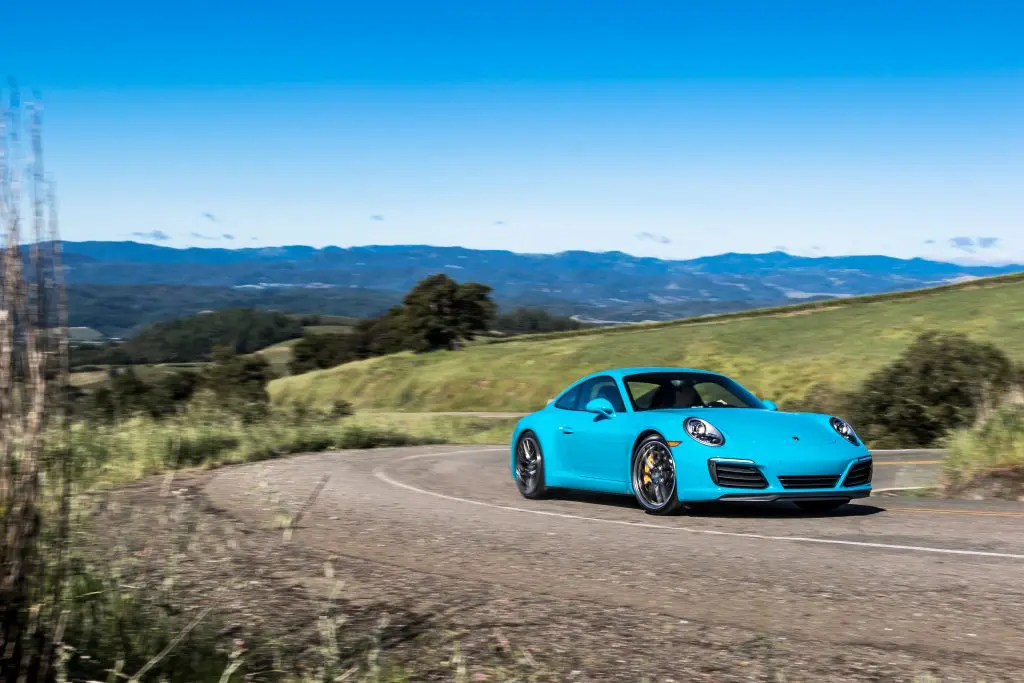Porsche's Miami Blue Carrera 