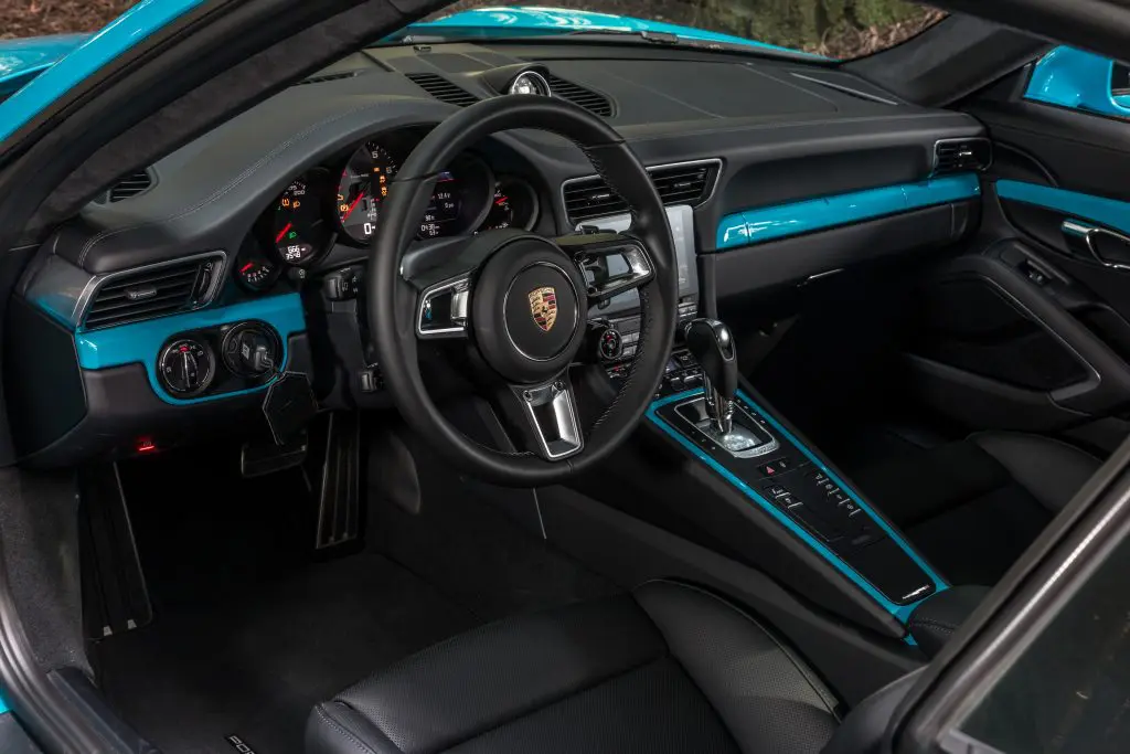Porsche's interiors received another upgrade.