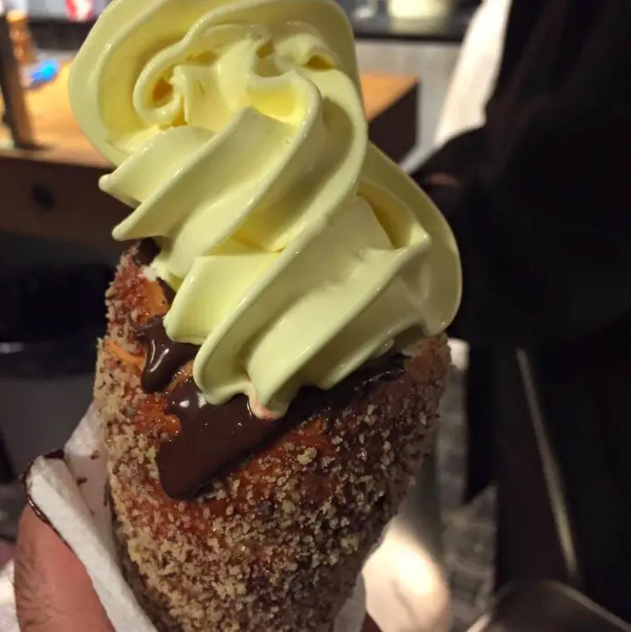 The DoughCone is delivering donut ice cream cones to Houston. (Photo courtesy The DoughCone Facebook page) 