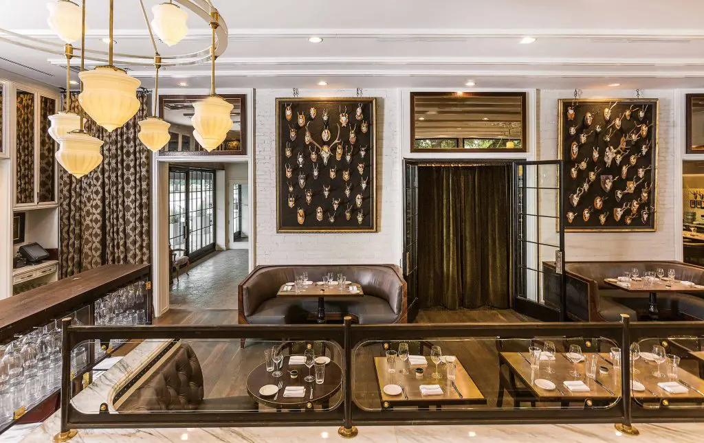 State of Grace restaurant in Houston, designed by Ingram