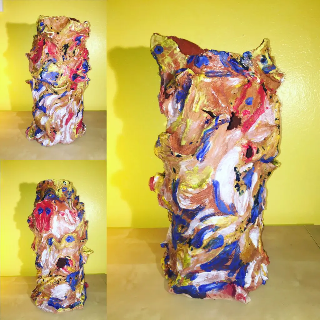 The Marble Faun's work is distinctive and eye catching.