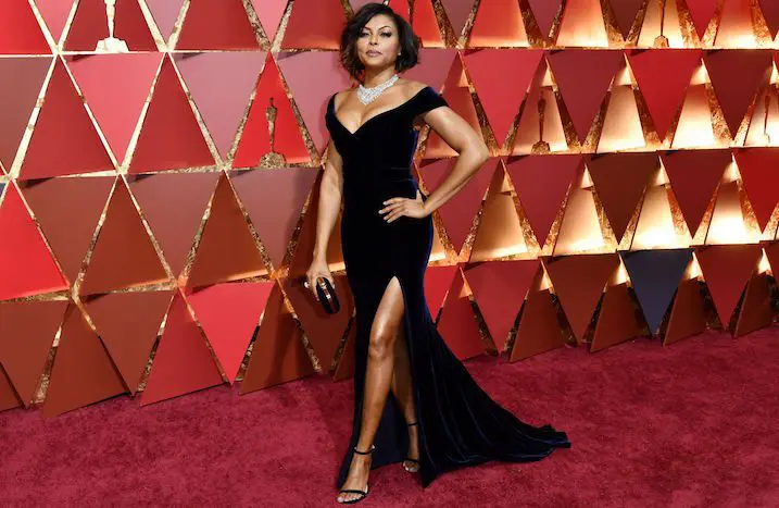custom Alberta Ferretti dress and Nirav Modi jewelry
