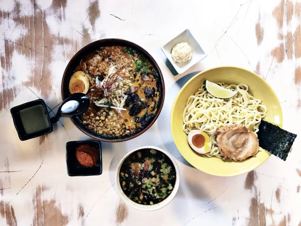 Ramen overload at Ramen Tatsu-ya