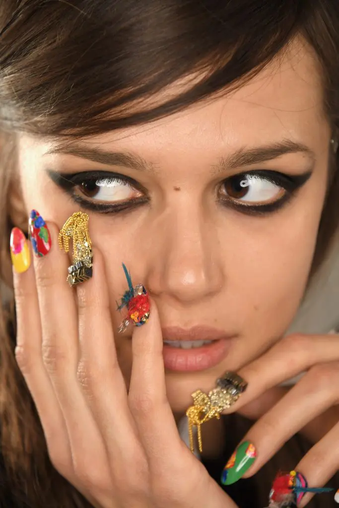 Libertine's 25 elaborate nail styles by CND The make you feel as though you are stepping into another world. 