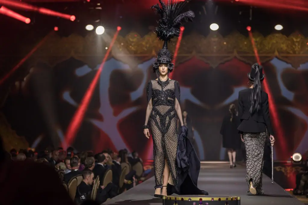 Bold looks came down the runway.