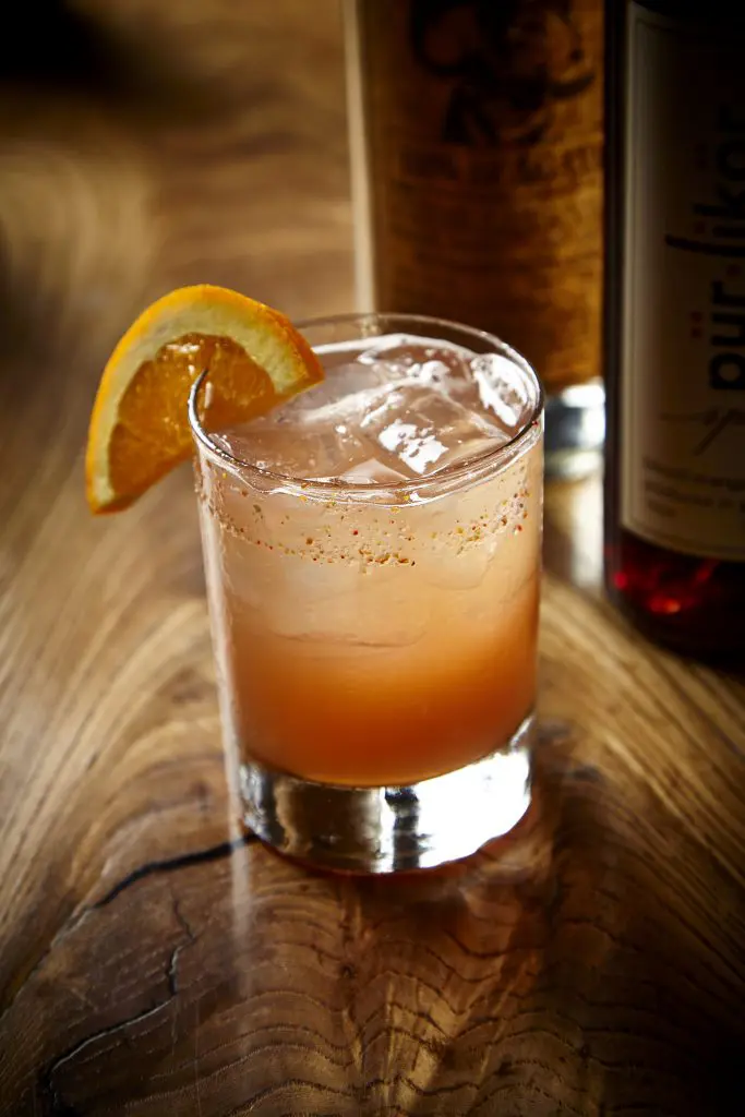 Blood Orange Margarita — one of the many drinks on Roka Akor's cocktail menu