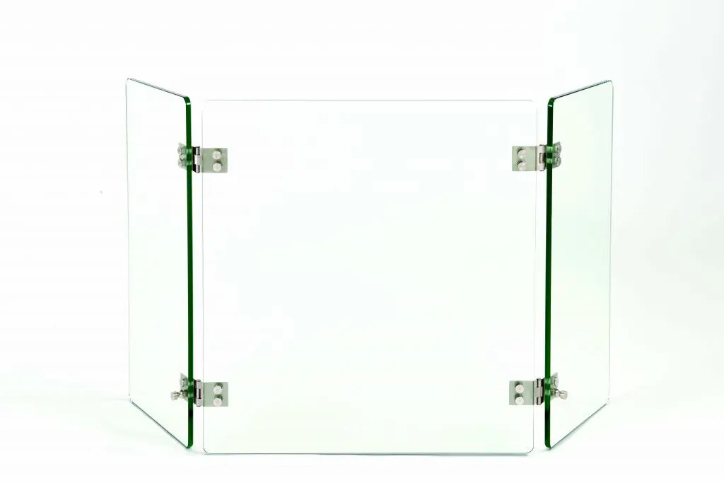 Miles Redd for Ballard Designs Glass Deco firescreen