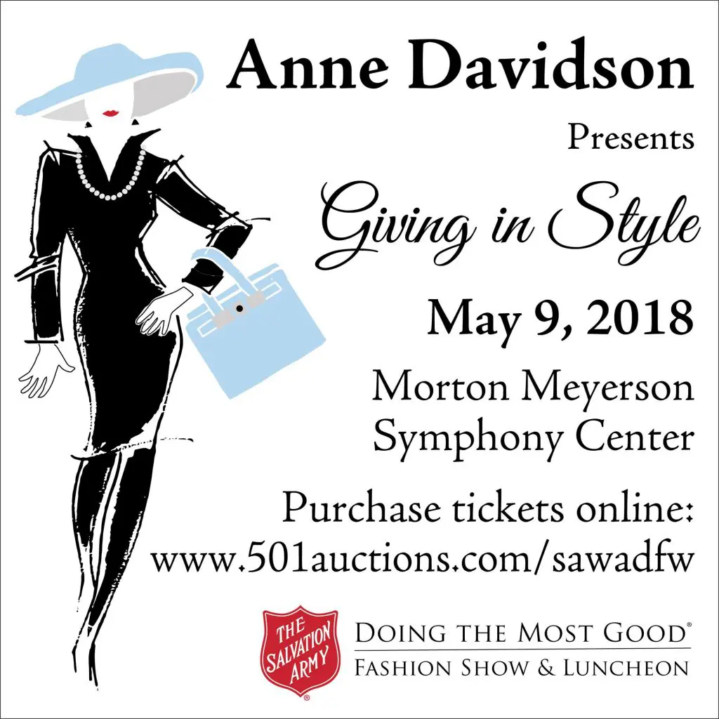 "Giving in Style" is the name of the game for the 2018 event
