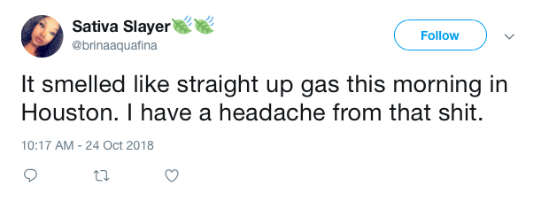 No gas leaks have been detected. 