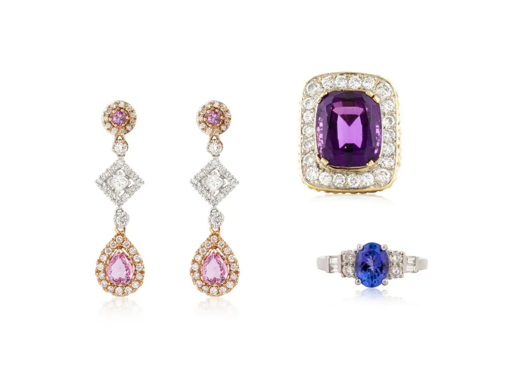 Diamond and gemstone fine jewelry under $3000