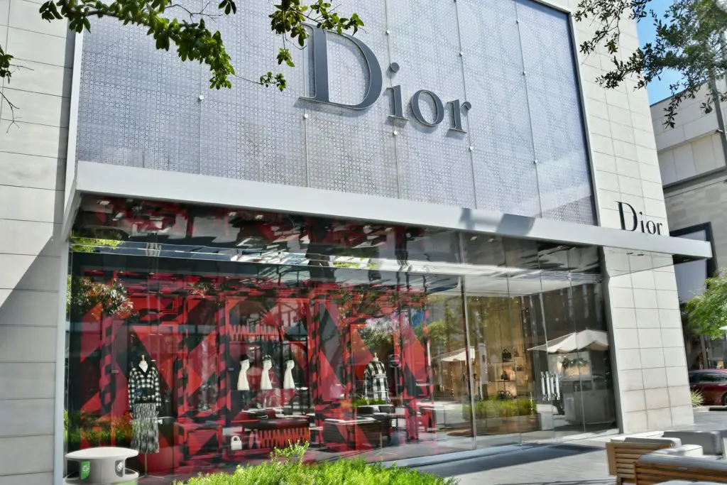 Luxury shopping awaits. 
