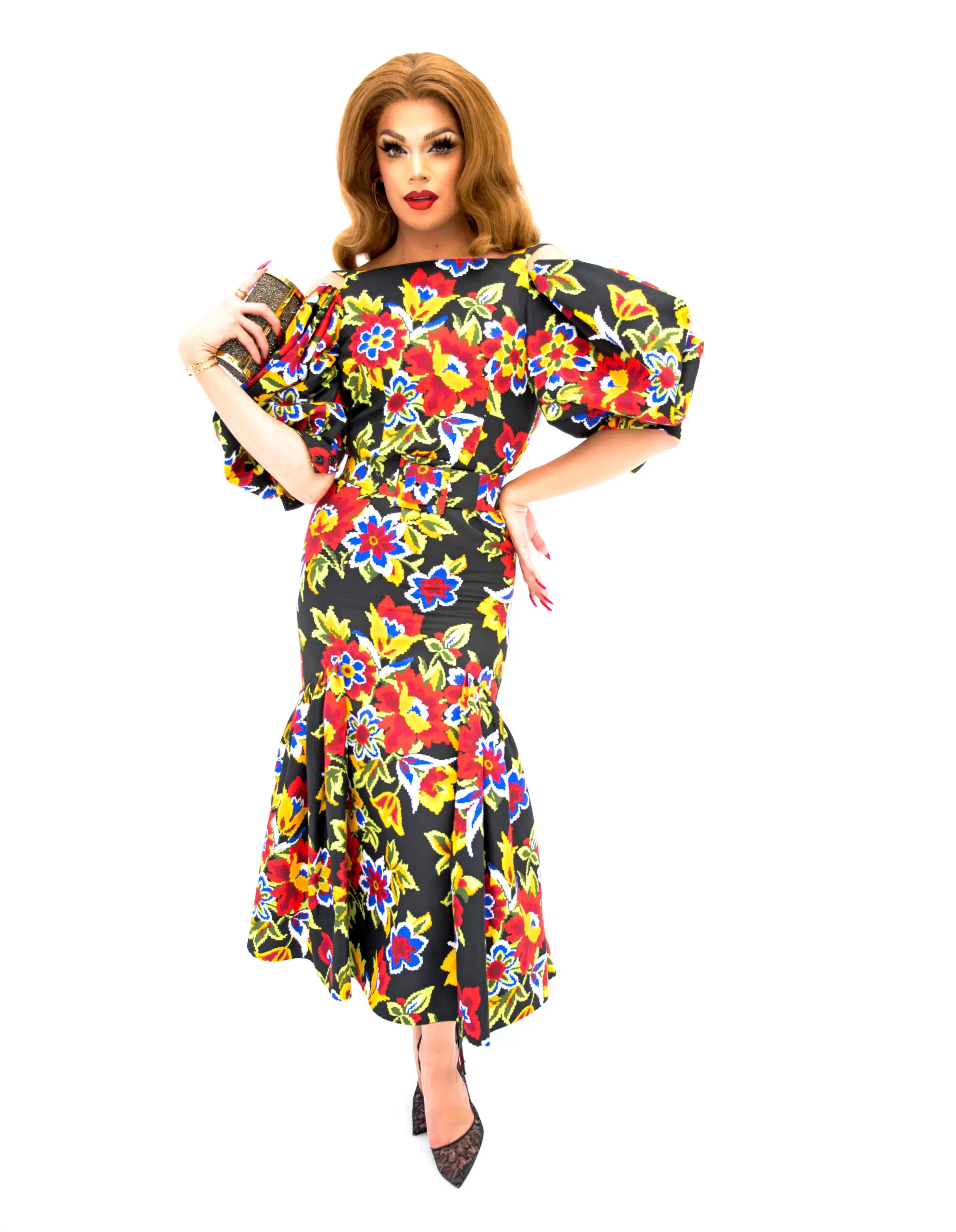 "Ru Paul's Drag Race" contestant Valentina was among the celebrities at the Carolina Herrera runway show. (Photo by Leandro Justen courtesy of Carolina Herrera)

