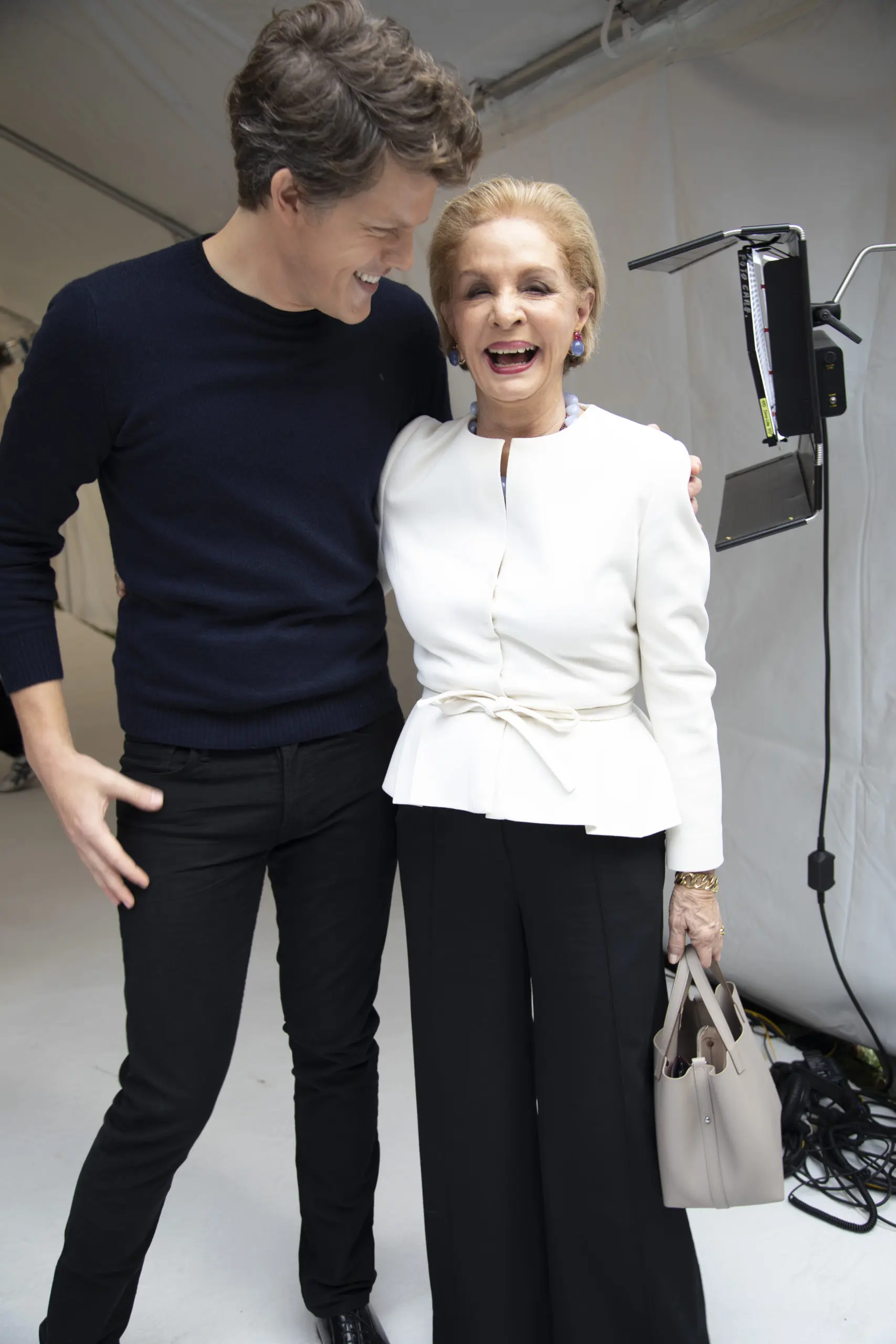 Wes Gordon, Carolina Herrera (Photo courtesy of Carolina Herrera)