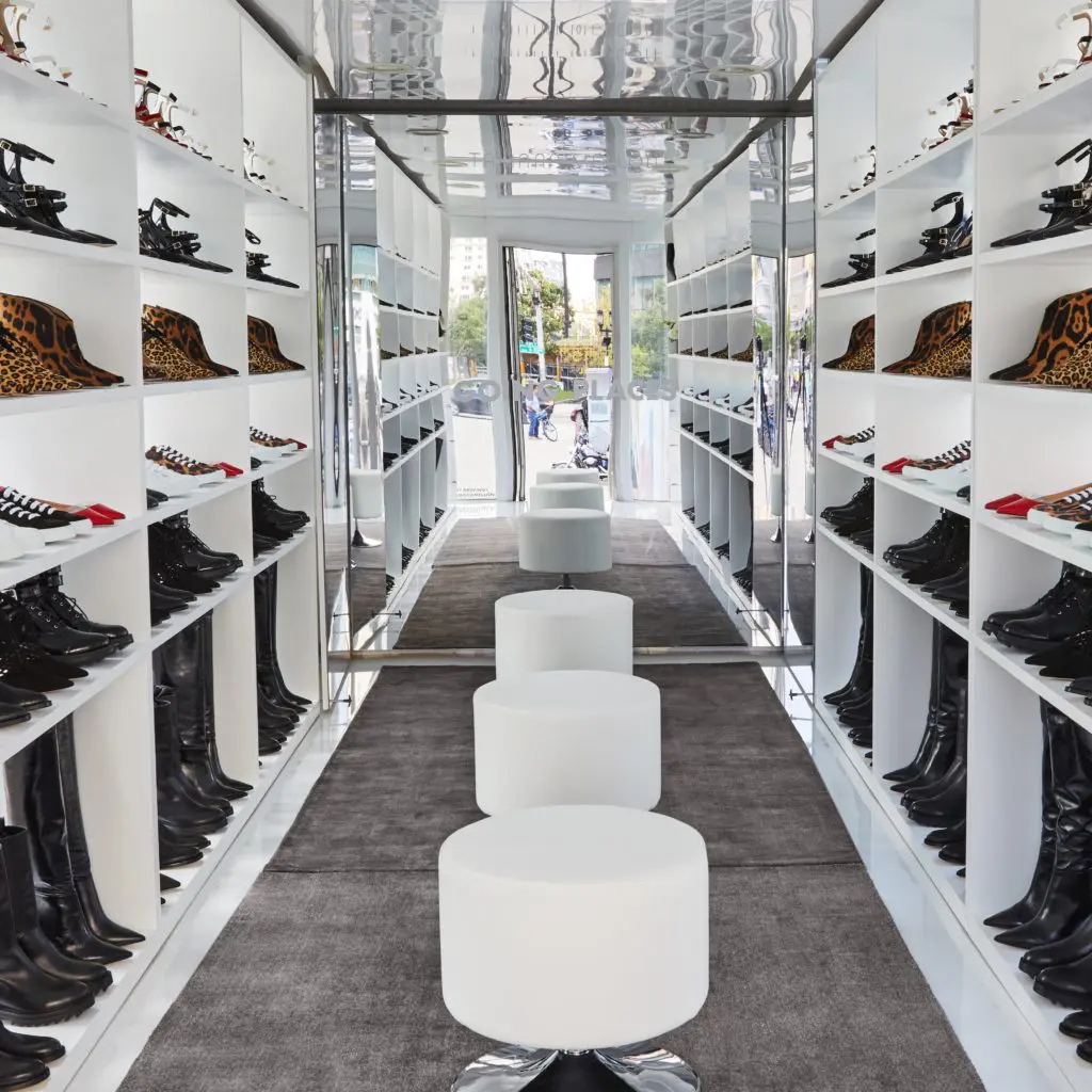 The TM Mobile Closet is like an ice cream truck for shoe lovers.