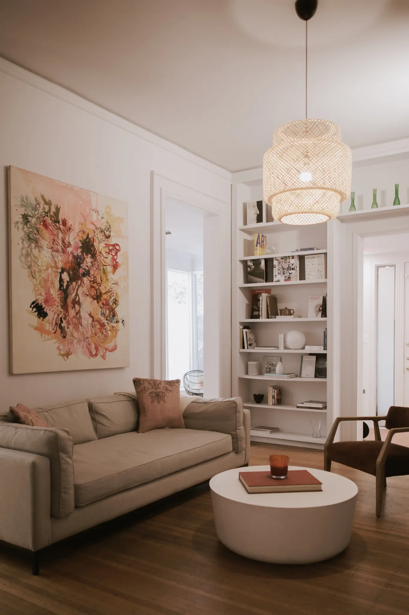 Cool, welcoming tones and comfortable furniture encourage community and conversation.