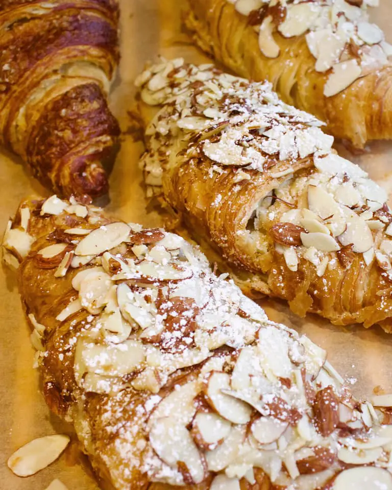 Almond croissants are a must-try at Village Baking Co. (Courtesy of Village Baking Co.)