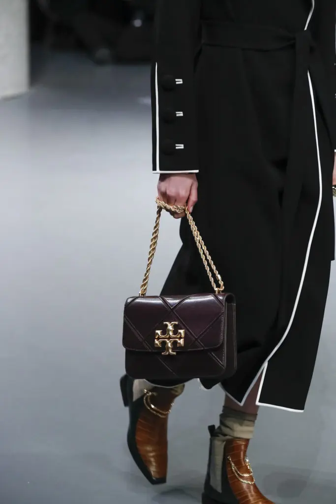 The Tory Burch "Eleanor" diamond quilt convertible handbag. (Photo courtesy of Tory Burch)