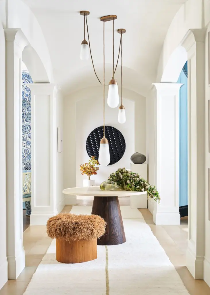 M Naeve Designs a Moody Gallery and Powder Room for Kips Bay Decorator Show House Dallas