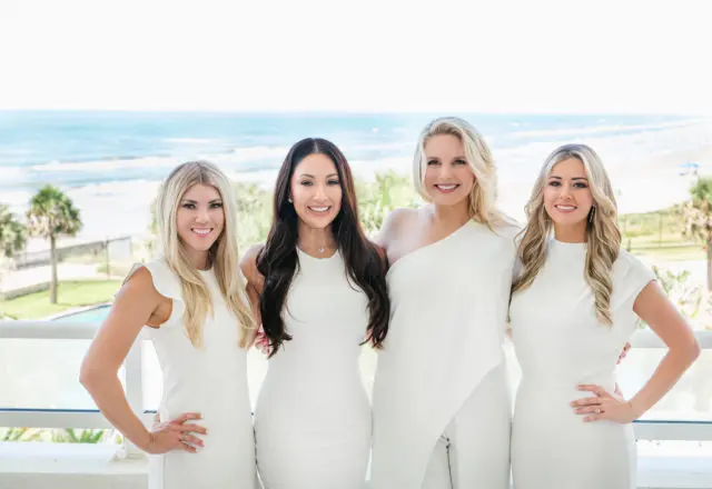 Anastasia Gaido, CEO Nancy Almodovar, Ashley Hirsch, Courtney Sapio give Nan and Company plenty of Galveston Island power.