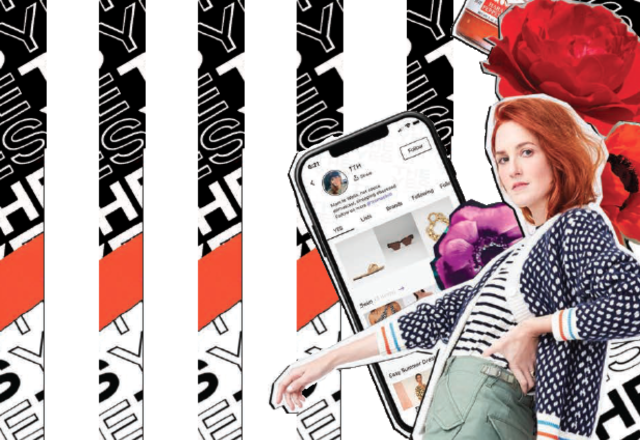 Taylor Tomasi Hill, creative director of THE YES shopping app. 